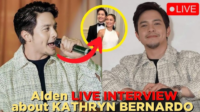 Alden Richards Live Interview about Kathryn Bernardo and Hello Love Again taping - YouTube