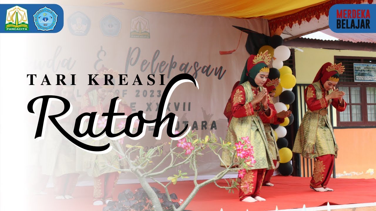 Tari Kreasi Ratoh - Sanggar Tari SMA Negeri 1 Kluet Utara | Perpisahan Angkatan Ke - 37