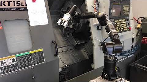 Kassow Robots application – CNC machine tending | MEMIDOS