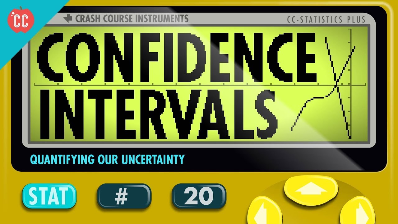 ⁣Confidence Intervals: Crash Course Statistics #20