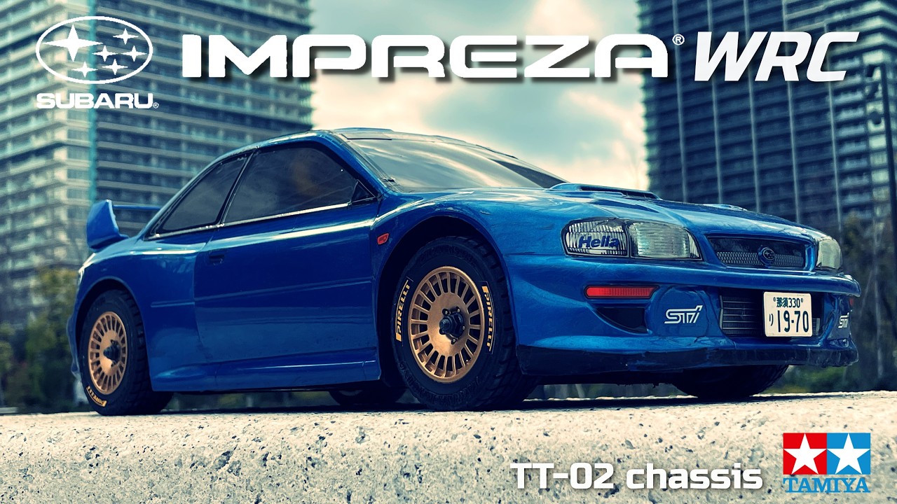 タミヤTT-02インプレッサWRCが欲しくなるビデオ WANT TT-02 IMPREZA