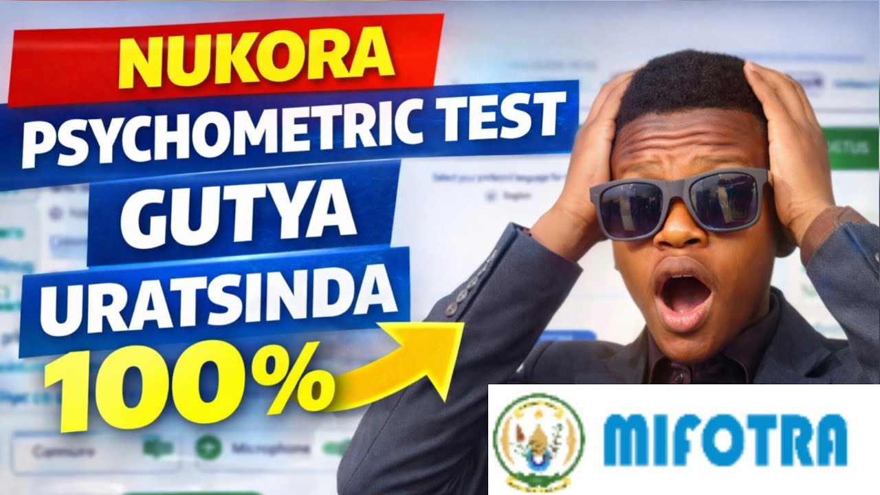 UKO WAKORA PSYCHOMETRIC TEST STEP BY STEP | Skillnet Rwanda Guide 2026 #mifotra #ippis