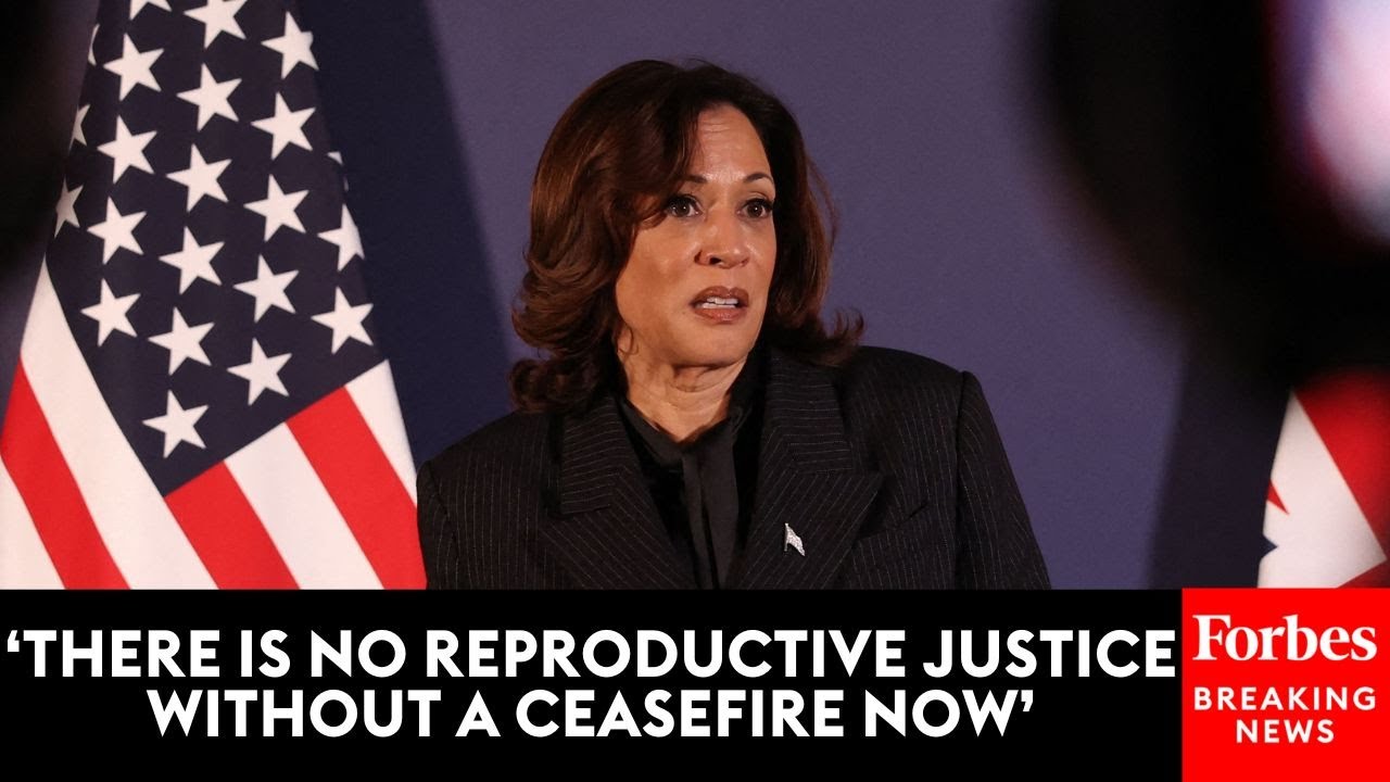 WATCH: Kamala Harris Repeatedly Interrupted By Pro-Ceasefire Protesters ...