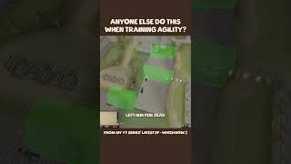 Anyone else do this during agility? #runescape