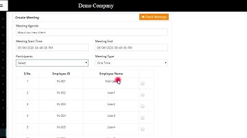 48. How to use meeting room In EZHRM software ?