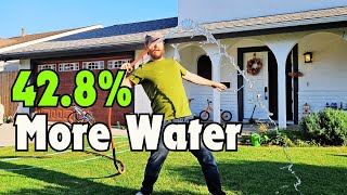 Get WAY More Water From Your Hose