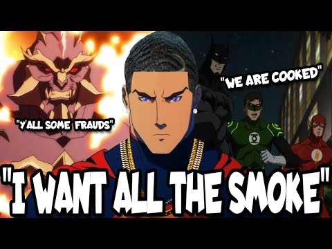 When SUPERMAN saved the JUSTICE LEAGUE from getting SQUAD WIPED by DOOMSDAY