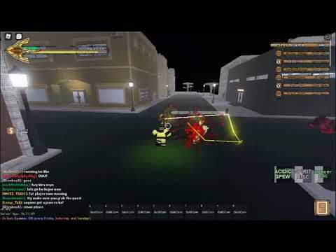 BAD QUALITY! Toxic rker came and he... [Roblox YBA]