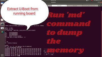 Dump or Extract U-Boot from the running board. #linux #uboot #embeddedsystems #arm #firmware