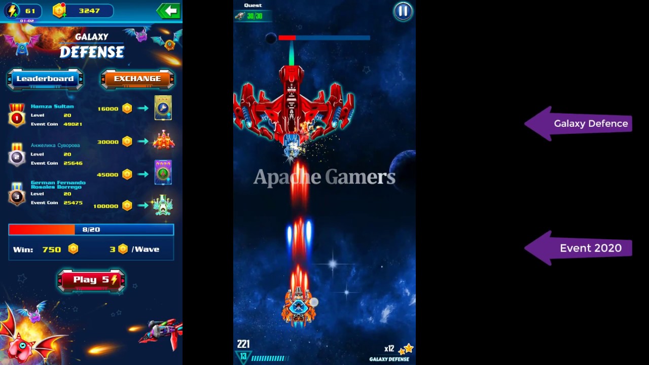 Galaxy Attack: Alien Shooter I Galaxy Defense Event - Level 09