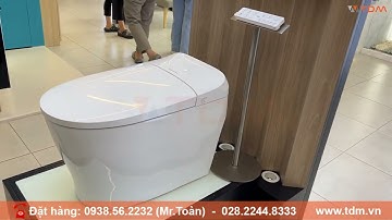 TDM.VN | Review bồn cầu thông minh American Standard WP-70DY e-Lite (WP70DY) điện tử tự động