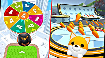 Going Balls VS Rolling Ball Sky Escape Android iOS Gameplay | Walkthrough , Ball  Run  New Update