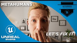 UE5 preview 2 Fixing MetaHumans Issues Part 2