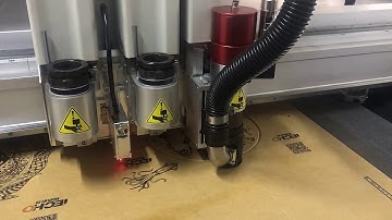 iECHO 1kw router with auto changing tool function on MDF