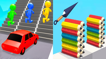 Shape shifting VS Slice It All! - All Level Gameplay Walkthrough Android iOS Ep18