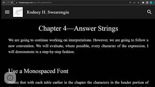 Logic 0 — Use a Monospaced Font