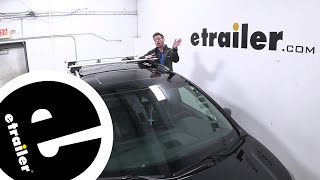 etrailer | Malone AirFlow2 Universal Roof Rack Installation - 2019 Honda Odyssey