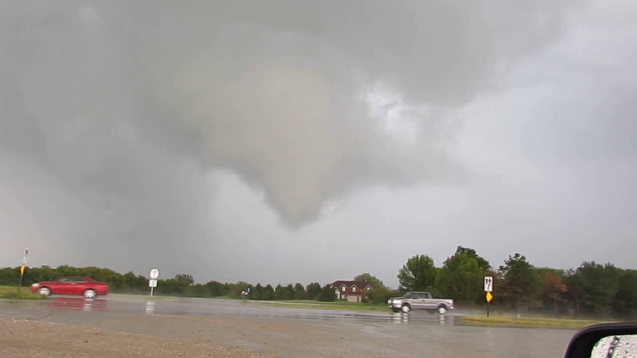Tornado warned storm Blair Nebraska 9/15/16 YouTube