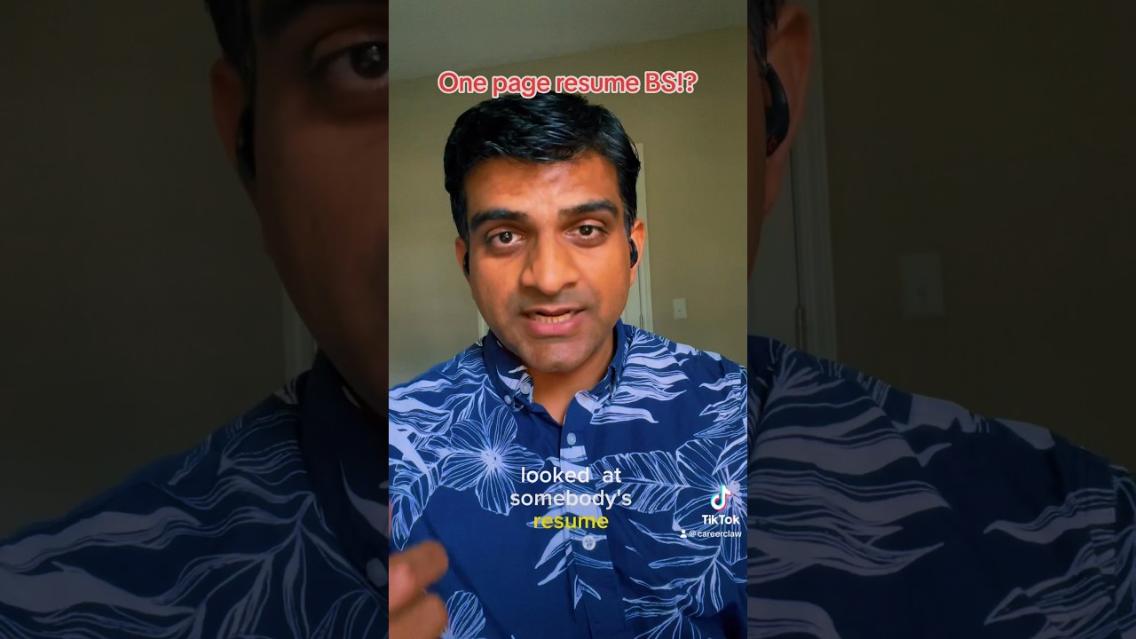 The Ultimate Resume Length Guide! Are You Making This Mistake? CareerClaw.com 