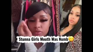 Stunna Girl Hit A Rock Before She Jumped On Her Livestream 🫤#misteryeaheaux #stunnagirl