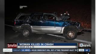 Woman killed in weekend rollover crash