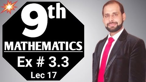 9 class Mathematics CH 3 Ex 3.3 | Math 9 class CH 3 Logarithms | 9th math chapter 3 Ex 3.3 | Lec 17