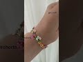 YAZLIK ÇİÇEK BİLEKLİK SUMMER FLOWER BRACELET#shorts