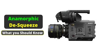 How to apply Anamorphic De Squeeze on Sony Venice Cameras(Do's and Dont's)