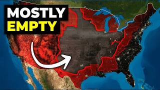 The Most Empty Places in America Revealed on a Map