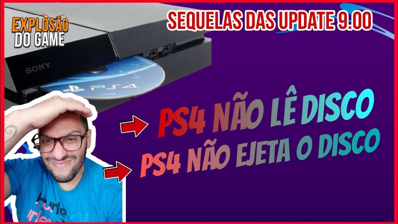 PS4 fat Não lê cd!🥺 NÃO RECONHECE JOGO, E NÃO EJETA O MESMO APÓS