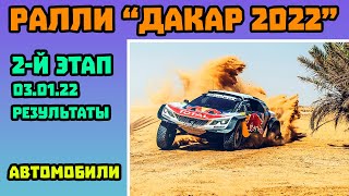 Dakar 2022 -  Лёб Выиграл Второй Этап «Дакара» в Легковом Зачёте и Сократил Отставание от Аль-Аттии