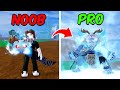 NOOB TO PRO With YETI FRUIT in BloxFruits!