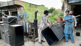 How to make Biggest 1500 Liters Diesel tank in Local workshop No automatic tools & machines by Pakistani truck 18,925 views 6 months ago 20 minutes