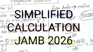 HOW TO SOLVE WAVE CALCULATION PROBLEMS WITHOUT MEMORIZING FORMULAS | JAMB 2026 PHYSICS PATTERN