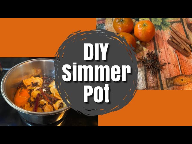 Fall Simmer Pot Recipe - Make Your House Smell Like Fall - DIY With My Guy