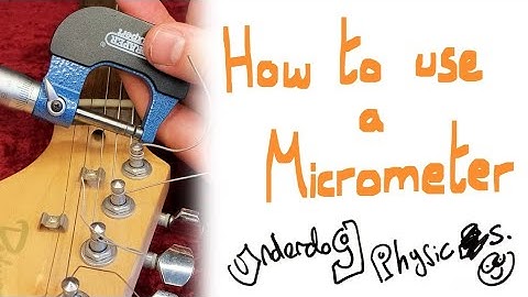 How to use a Micrometer Screw Gauge - A Level Physics