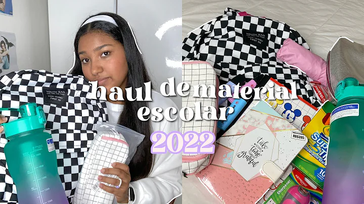 haul de material escolar 2022|| Kimberly Snchez