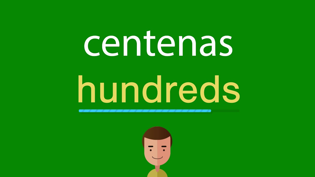 Como dizer centenas em inglês - YouTube
