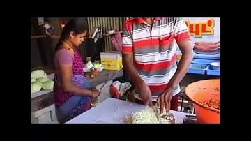 Fast Workers - The World Most Fastest   cutting cabbage people you have EVER seen !