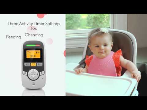 Smyths Toys - Motorola MBP161 Timer Audio Baby Monitor