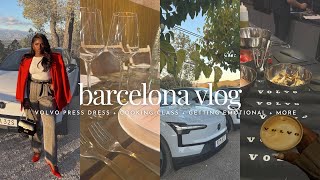 BARCELONA w/ VOLVO VLOG | BRAND TRIP + PRESS DRIVE + COOKING + MUSUEM + GETTING EMOTIONAL | iDESIGN8