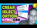 ▷ Crear LISTAS DESPLEGABLES en HTML 🌎