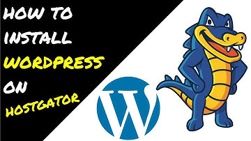 How to Install WordPress on HostGator Video