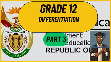 Introduction to Calculus | Part 3 | Differentiation