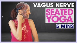 Activate your Vagal Nerve with this EASY 5 Min Vagal Nerve (VNS) Yoga Routine