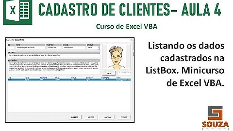 Cadastro de Clientes - Listando dados na ListBox - Aula 4