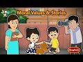 Moral values  lessons  moral stories for kids  best collection of stories  puntoon kids english