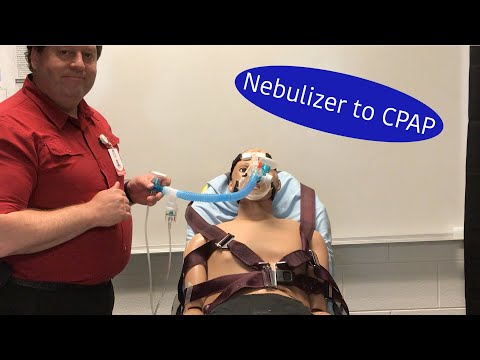 Nebulizer to CPAP