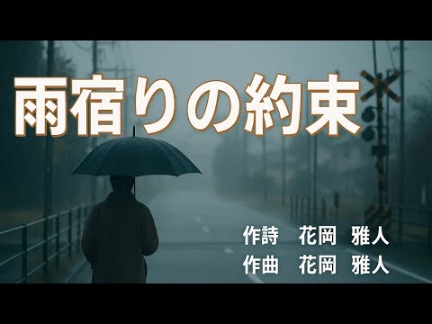 【演歌】雨宿りの約束｜花岡 雅人