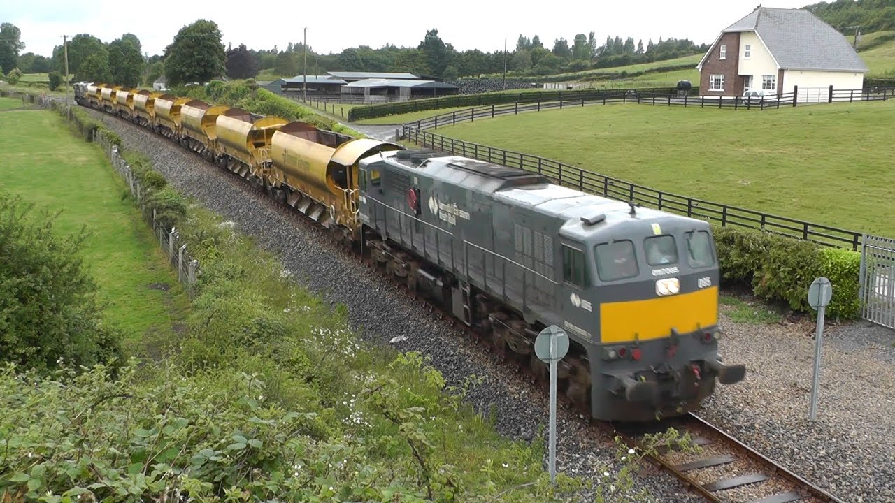 Top & Tailed HOBS Train on the Nenagh Branch, Co. Tipperary